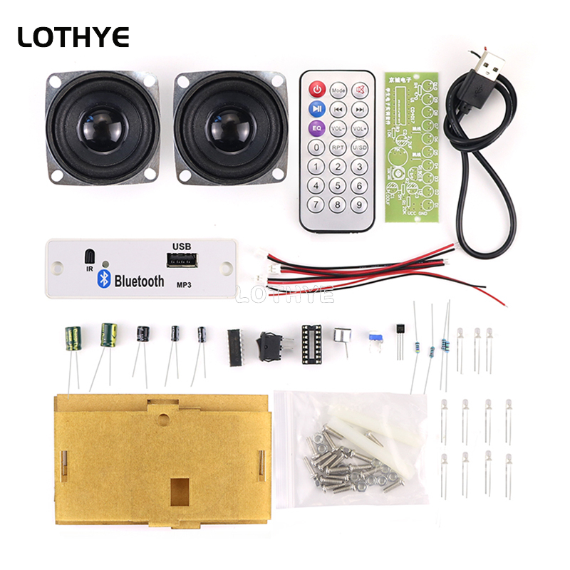 Diy Audio Electronics Kit - مكبر صوت صغير بتقنية البلوتوث بقوة
