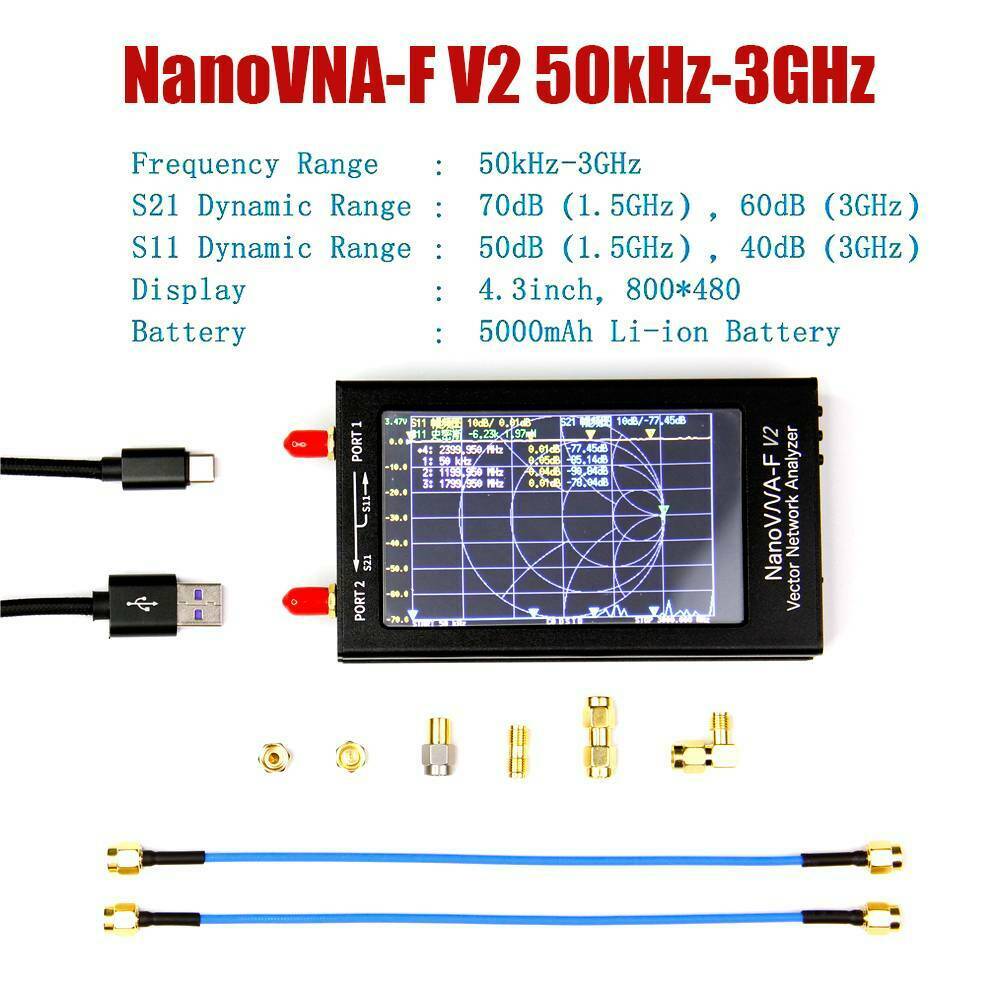 3G S-A-A-2 NanoVNA V2 ناقلات ش - مراجعة Logic Analyzer Usb وسعره