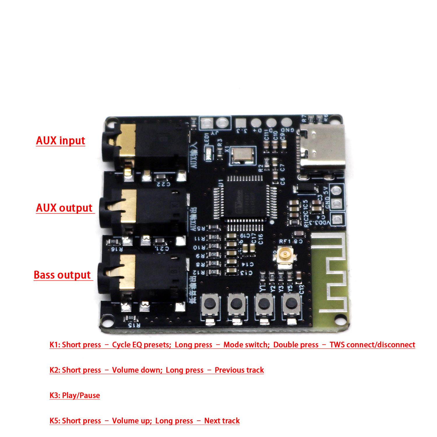 وحدة ضبط DSP بلوتوث BP1048B1 4 - مراجعة Diy Audio Electronics Kit وسعره