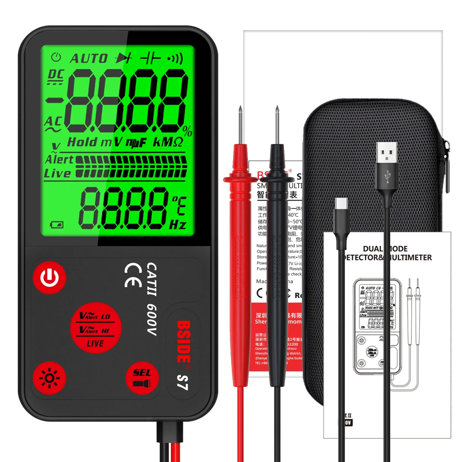 جهاز اختبار كهربائي شامل، مقيا - مراجعة Logic Analyzer Usb وسعره