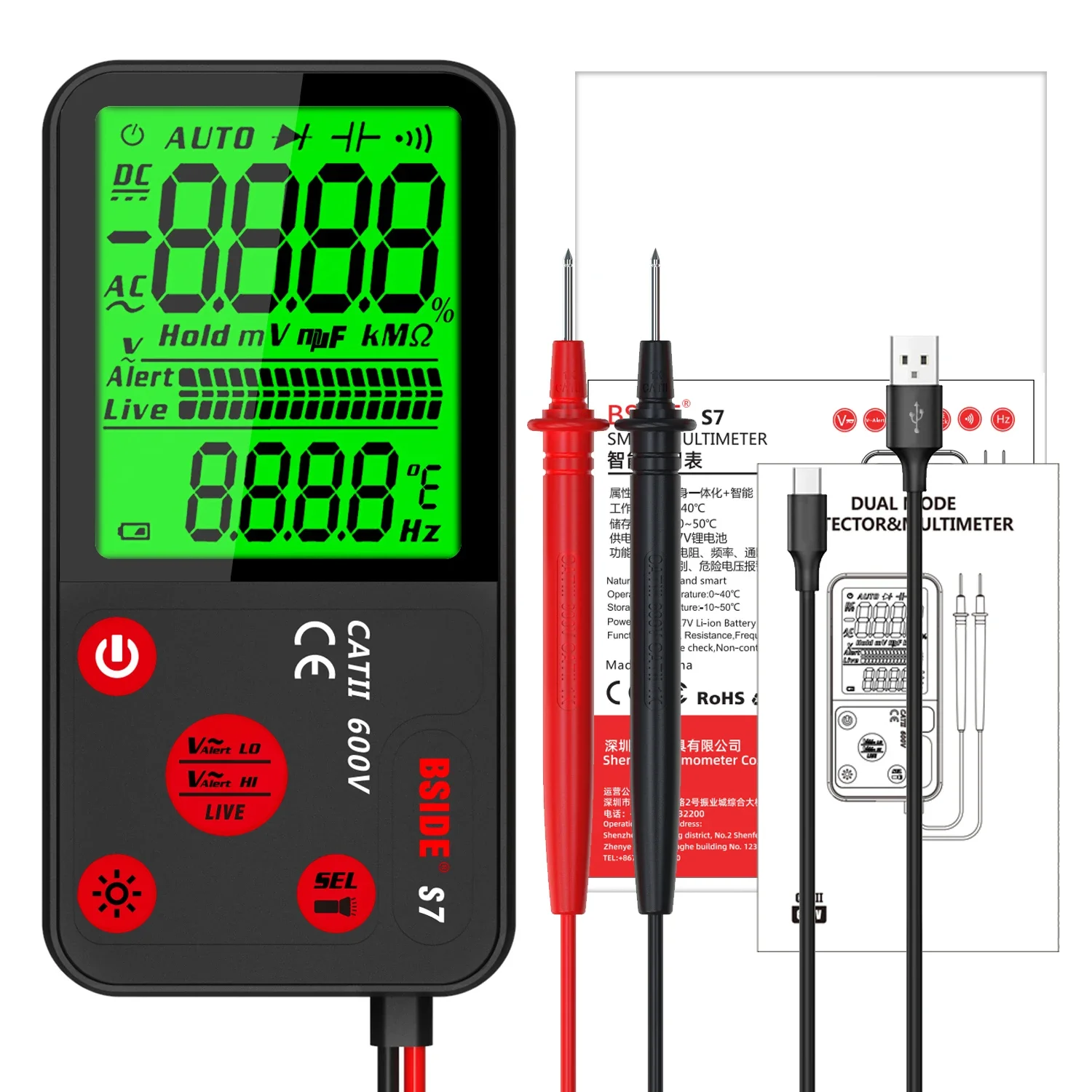جهاز اختبار كهربائي شامل، مقيا - مراجعة Logic Analyzer Usb وسعره